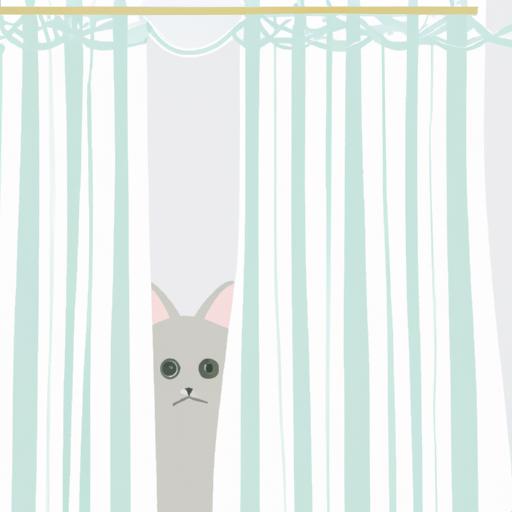 Cat Behavior: Exploring Shower Curtain Hiding