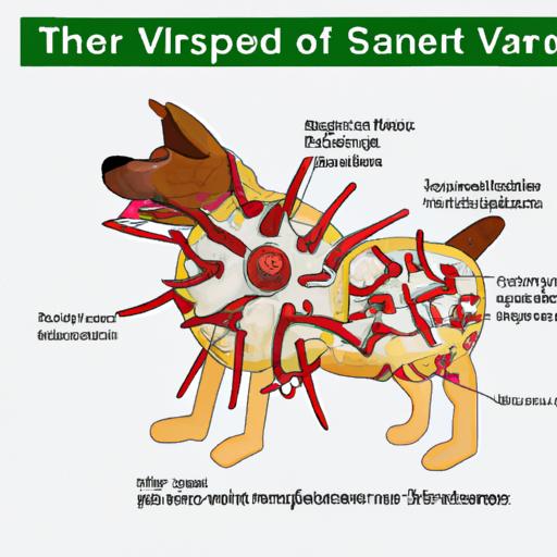 Illustration of the Canine Distemper virus