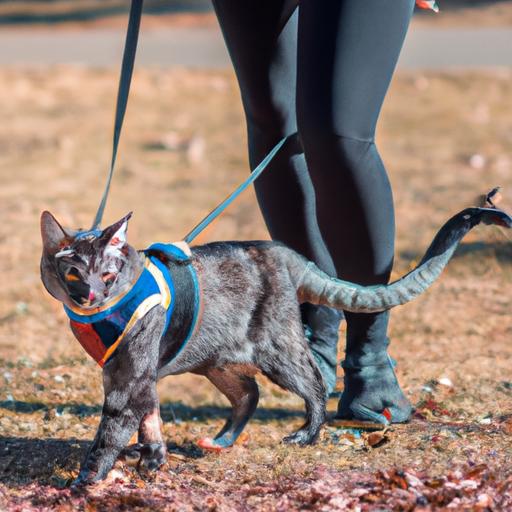 Training your cat to walk on a leash requires patience and positive reinforcement.
