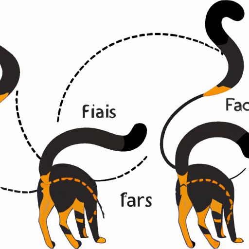 A cat's tail swishing behavior: decoding the different types of tail movements.