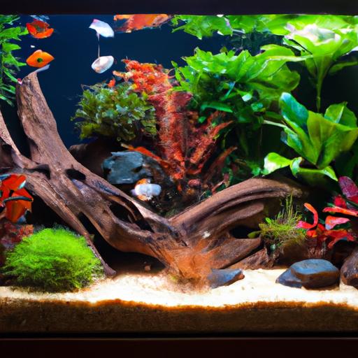 Designing a Unique Freshwater Planted Discus Nano Community Tank