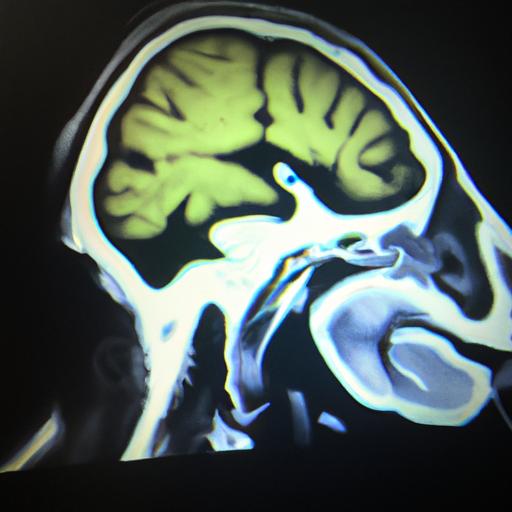 Dog's Brain Scan Showing Hemorrhagic Stroke