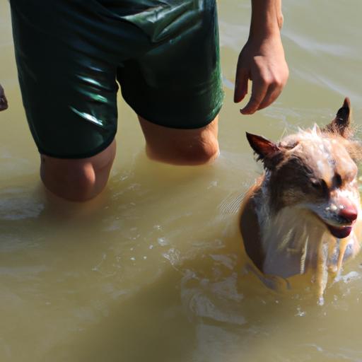 Teaching your dog to embrace water activities is a gradual process that requires patience and positive reinforcement.