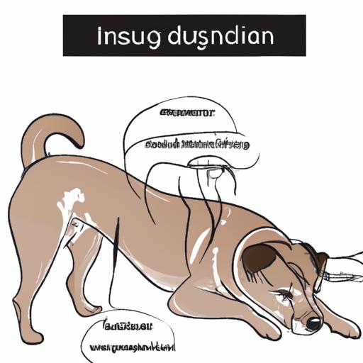 A dog weakens and collapses, displaying the common symptoms associated with insulinoma.