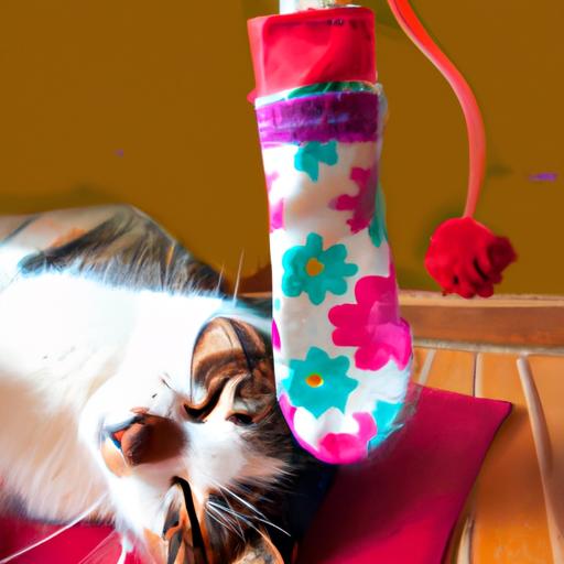 Feline DIY Catnip Sock Kickers: Engaging Homemade Toys for Your Feline Friends
