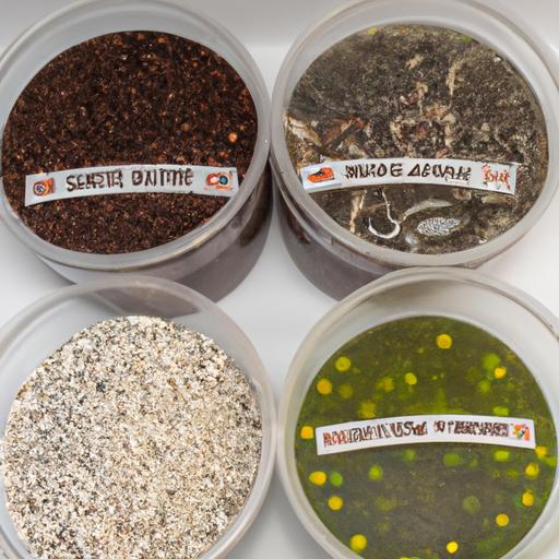 A selection of nutritious foods, including fish pellets, bloodworms, brine shrimp, and small fish, ideal for feeding freshwater eels.