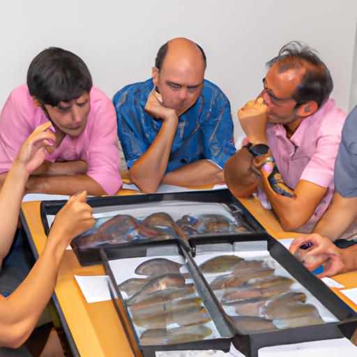 Passionate gourami enthusiasts engaging in a lively discussion
