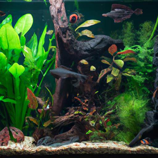 A thriving Pleco fish tank setup with optimal conditions.