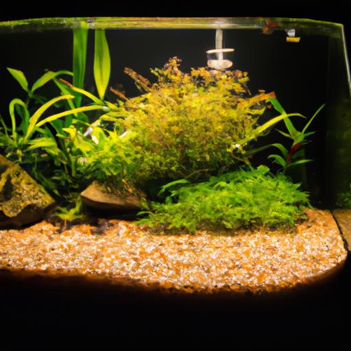 LED lights designed for planted tanks provide the perfect spectrum for plant growth.