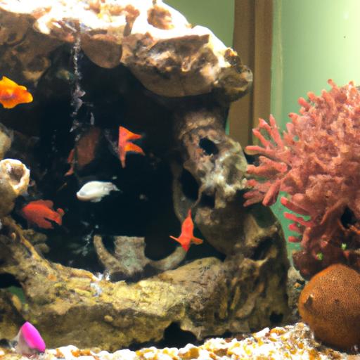 A quarantine tank providing a stress-free environment for new fish.