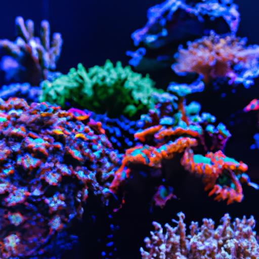 A stunning saltwater aquarium featuring the top 10 hardy corals for beginners.