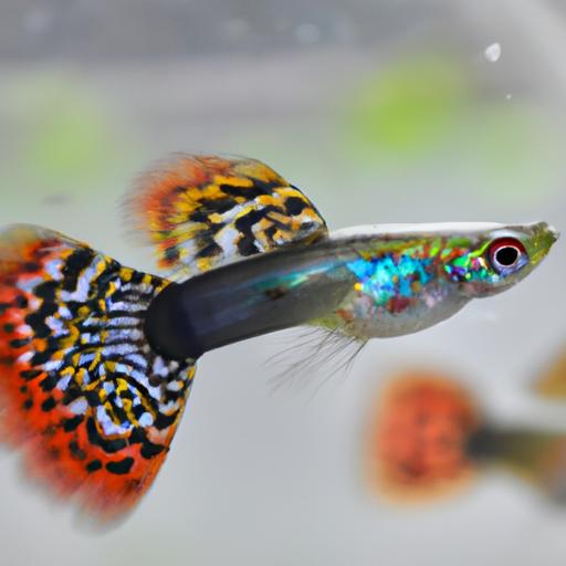 Vibrant colors and distinct patterns make unique guppy fish varieties stand out.