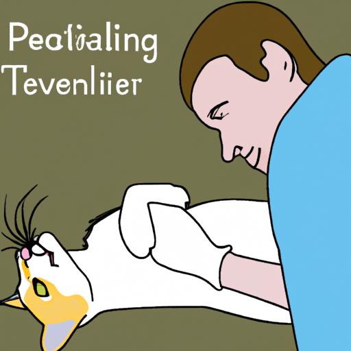 Veterinarian evaluating a cat for laryngeal paralysis to determine the appropriate management strategies.