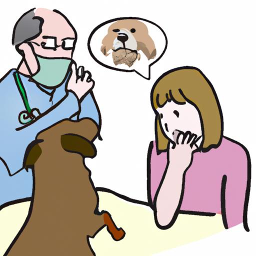 A veterinarian explaining respiratory fungal infections in dogs to a concerned pet owner.